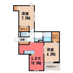 Presso-Uの物件間取画像